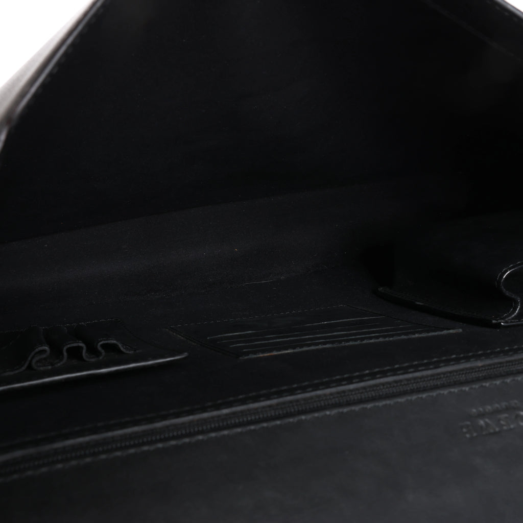 Bolso de viaje Loewe Anagram de piel en color negro