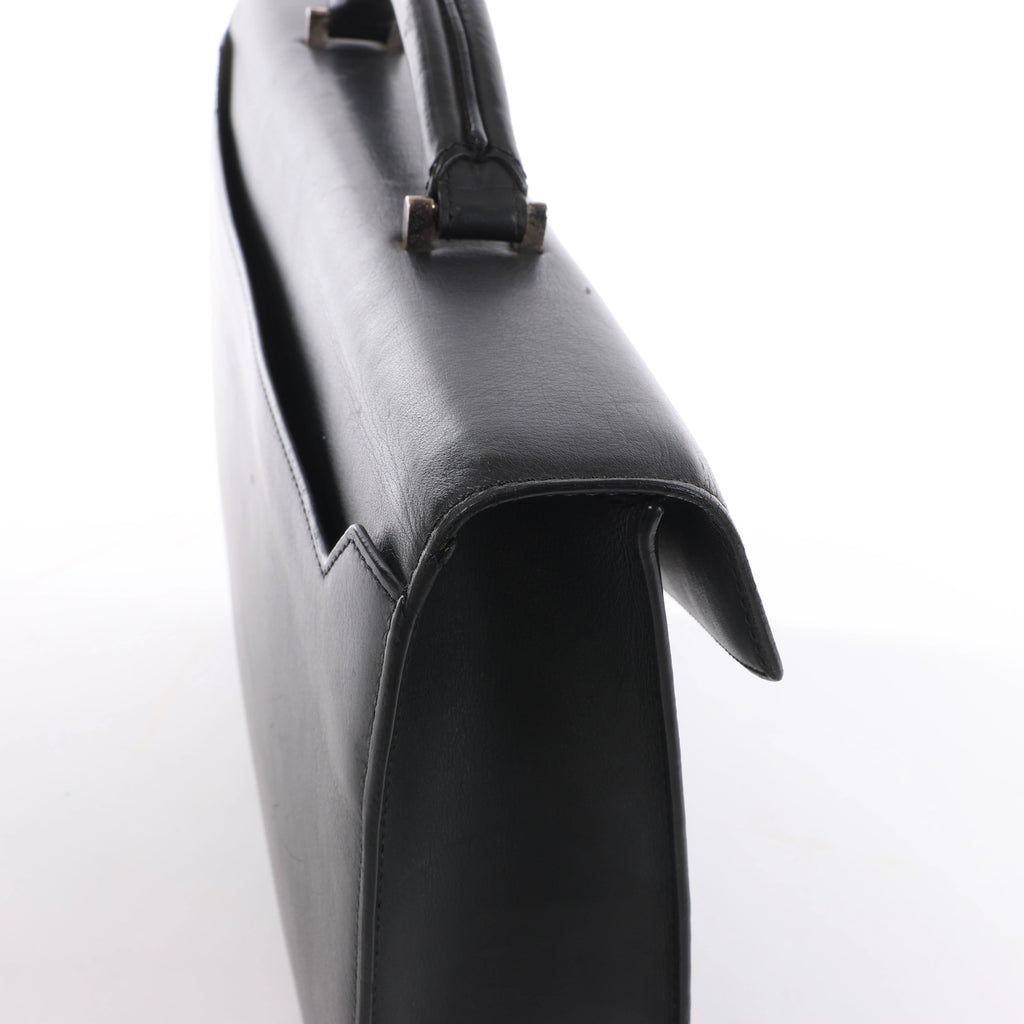 Bolso de viaje Loewe Anagram de piel en color negro