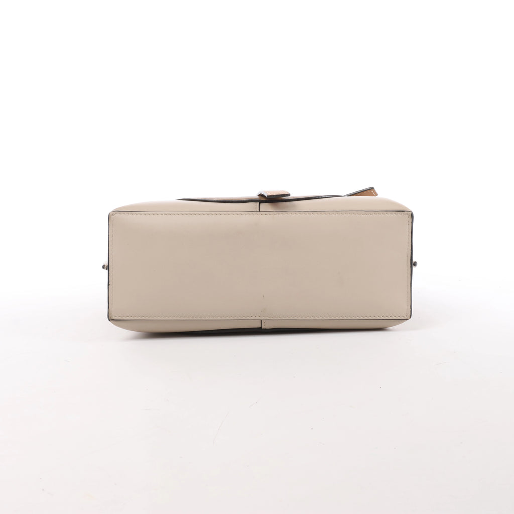 Bolso de mano LOEWE Puzzle pequeño de cuero 2 vías en rosa