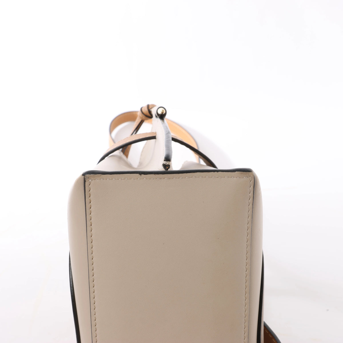 Bolso de mano LOEWE Puzzle pequeño de cuero 2 vías en rosa