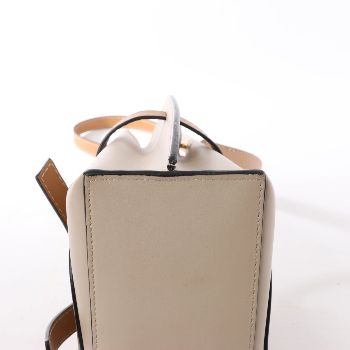 Bolso de mano LOEWE Puzzle pequeño de cuero 2 vías en rosa