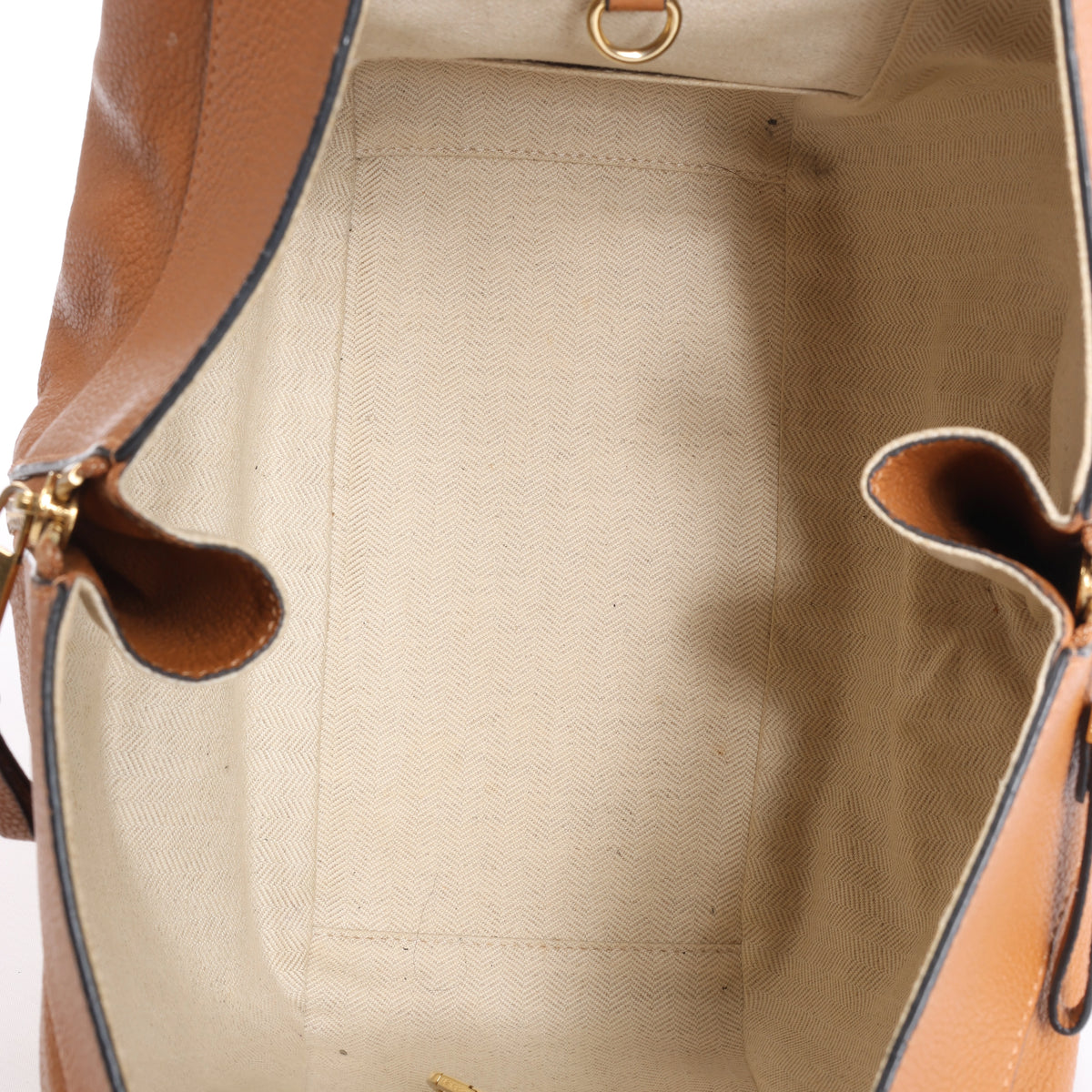 LOEWE Hammock Small Leather Handbag in Brown
