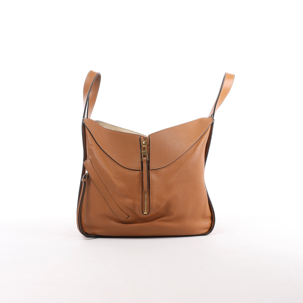 LOEWE Hammock Small Leather Handbag in Brown