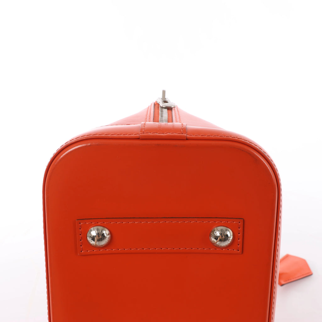 Louis Vuitton Alma PM Epi Leather Handbag in Orange