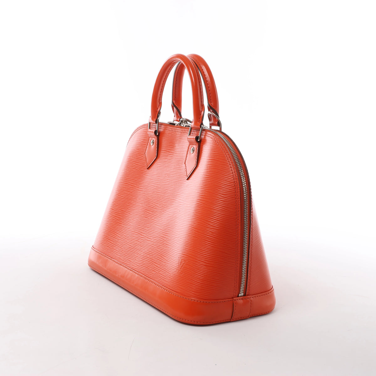 Louis Vuitton Alma PM Epi Leather Handbag in Orange