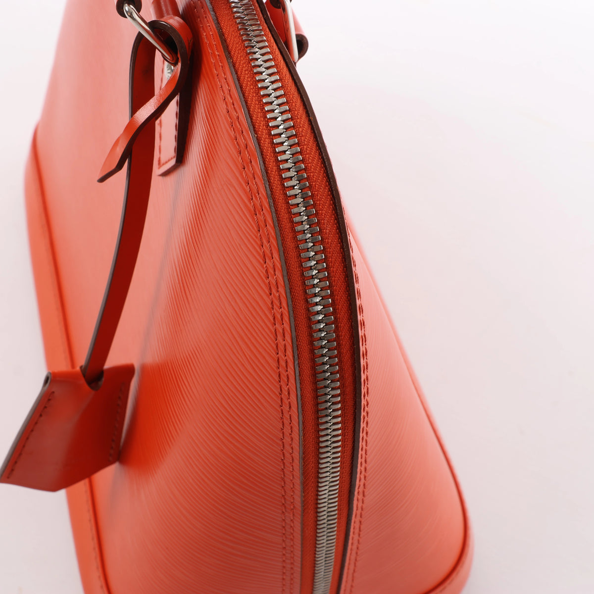 Louis Vuitton Alma PM Epi Leather Handbag in Orange