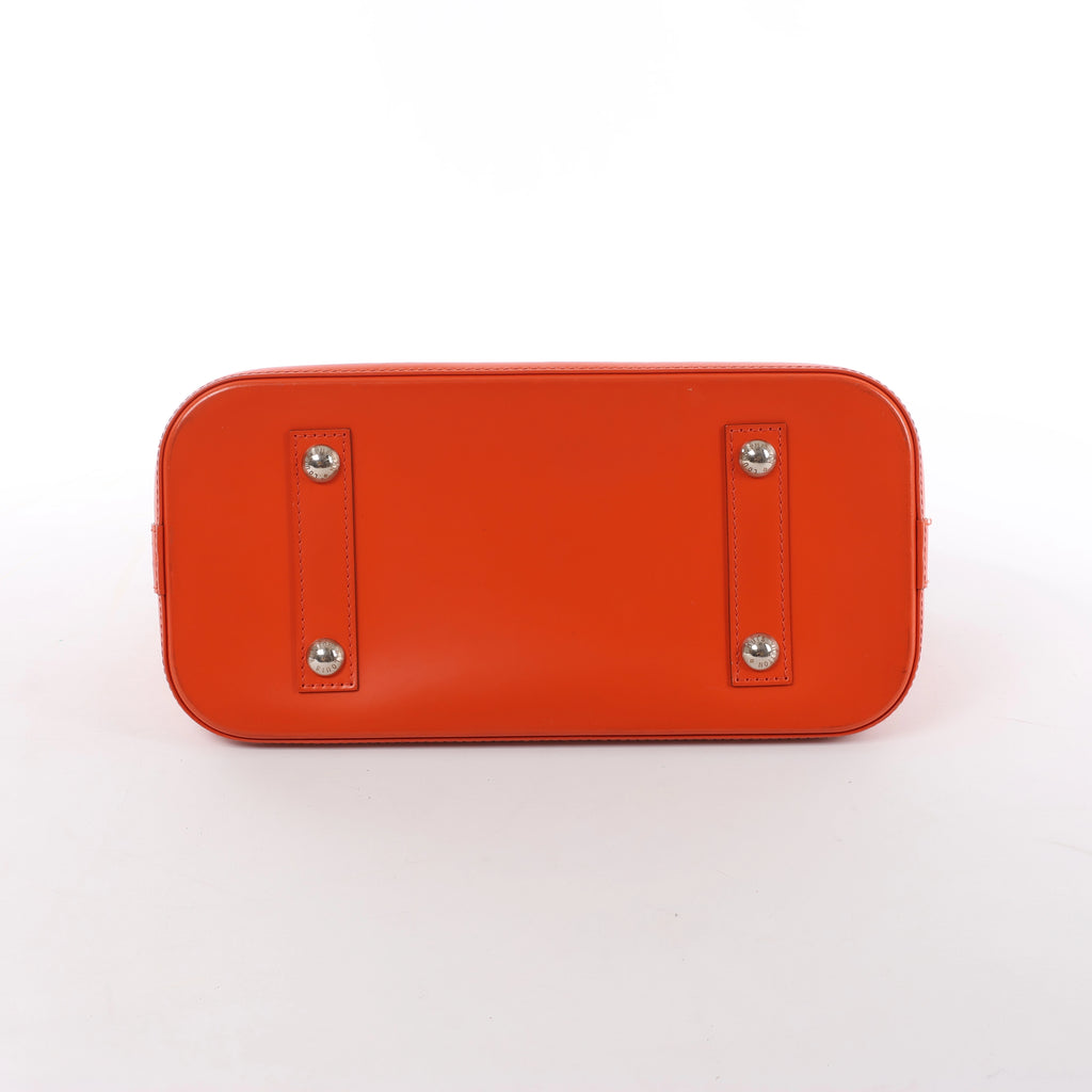 Louis Vuitton Alma PM Epi Leather Handbag in Orange