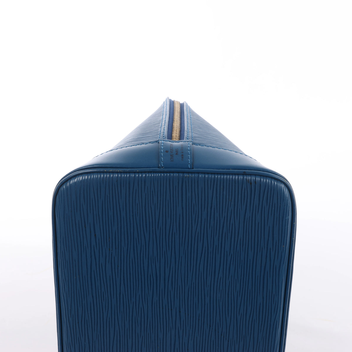 Louis Vuitton Alma PM Epi Leather 2Way Hanbag in Blue M52145