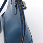 Louis Vuitton Alma PM Epi Leather 2Way Hanbag in Blue M52145