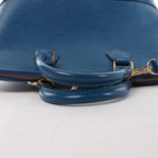 Louis Vuitton Alma PM Epi Leather 2Way Hanbag in Blue M52145