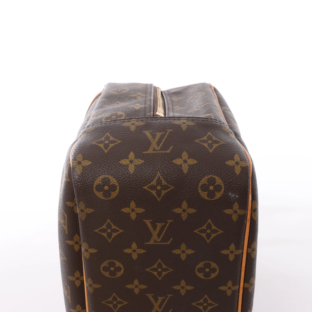 Louis Vuitton Deauville Monogram Canvas Handbag in Brown M47270