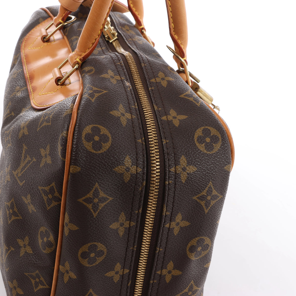 Louis Vuitton Deauville Monogram Canvas Handbag in Brown M47270