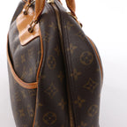 Bolso Louis Vuitton Deauville Monogram de lona marrón M47270