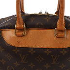 Bolso Louis Vuitton Deauville Monogram de lona marrón M47270