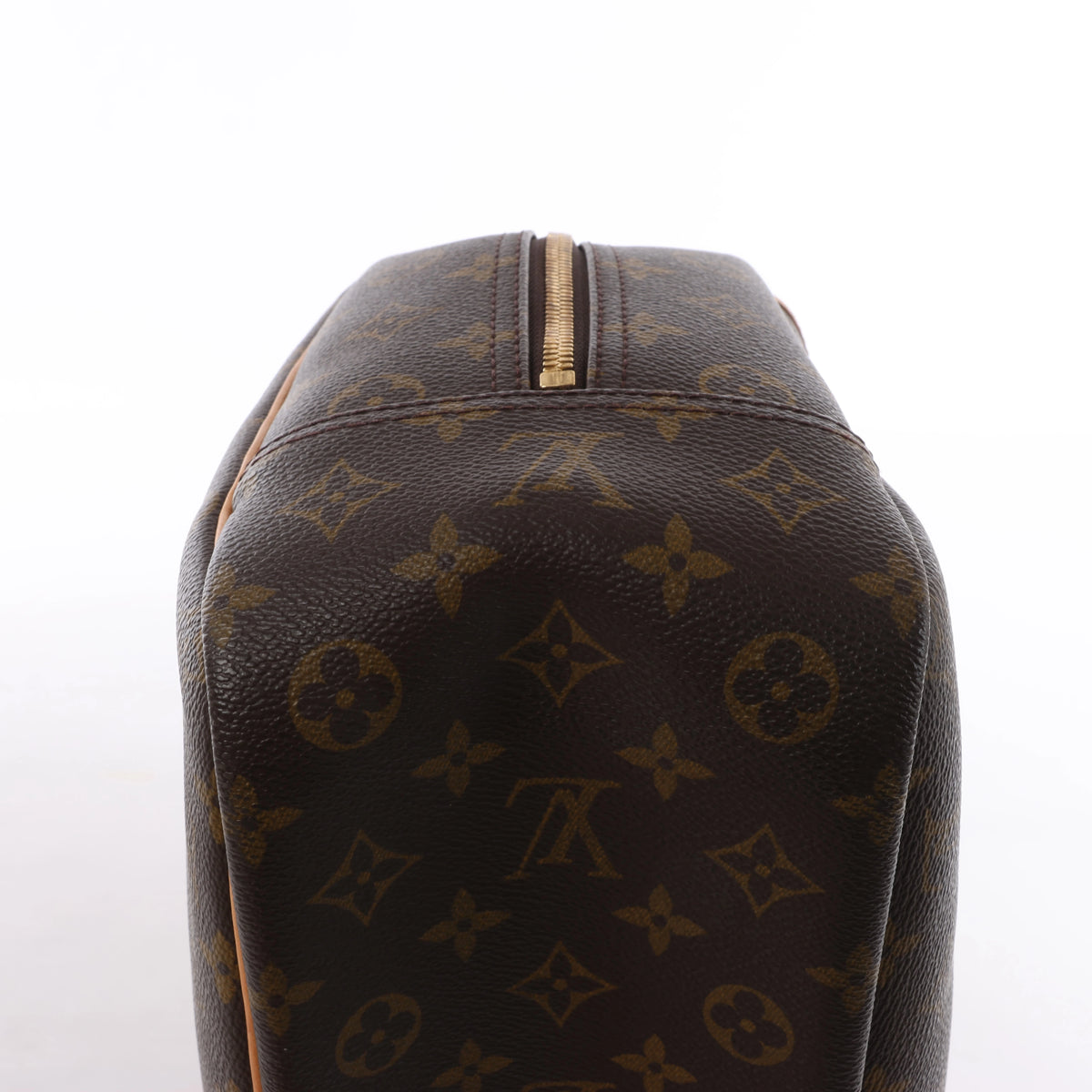 Louis Vuitton Deauville Monogram Canvas Handbag in Brown M47270