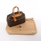 Louis Vuitton Deauville Monogram Canvas Handbag in Brown M47270