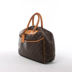 Louis Vuitton Deauville Monogram Canvas Handbag in Brown M47270