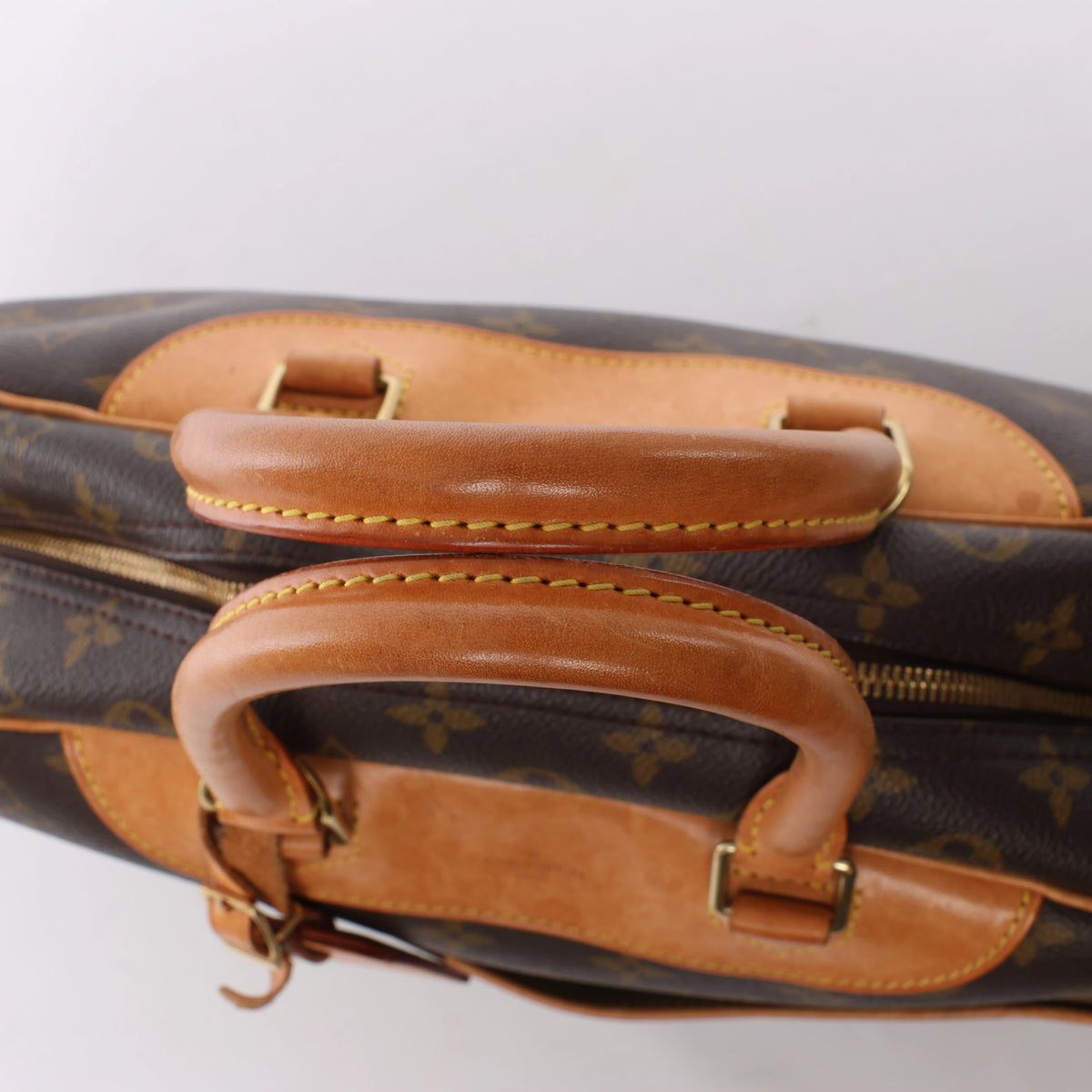 Louis Vuitton Deauville Monogram Canvas Handbag in Brown M47270