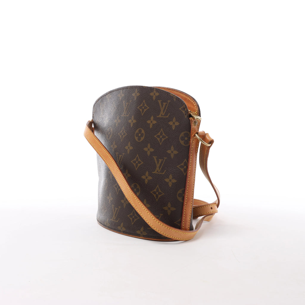 Bolso bandolera Louis Vuitton Drouot Monogram de lona en marrón M51290