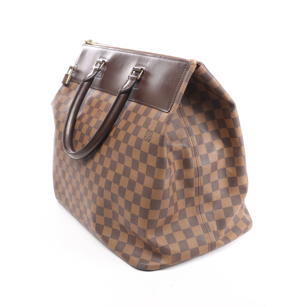 Louis Vuitton Greenwich Damier Ebene Handbag in Brown