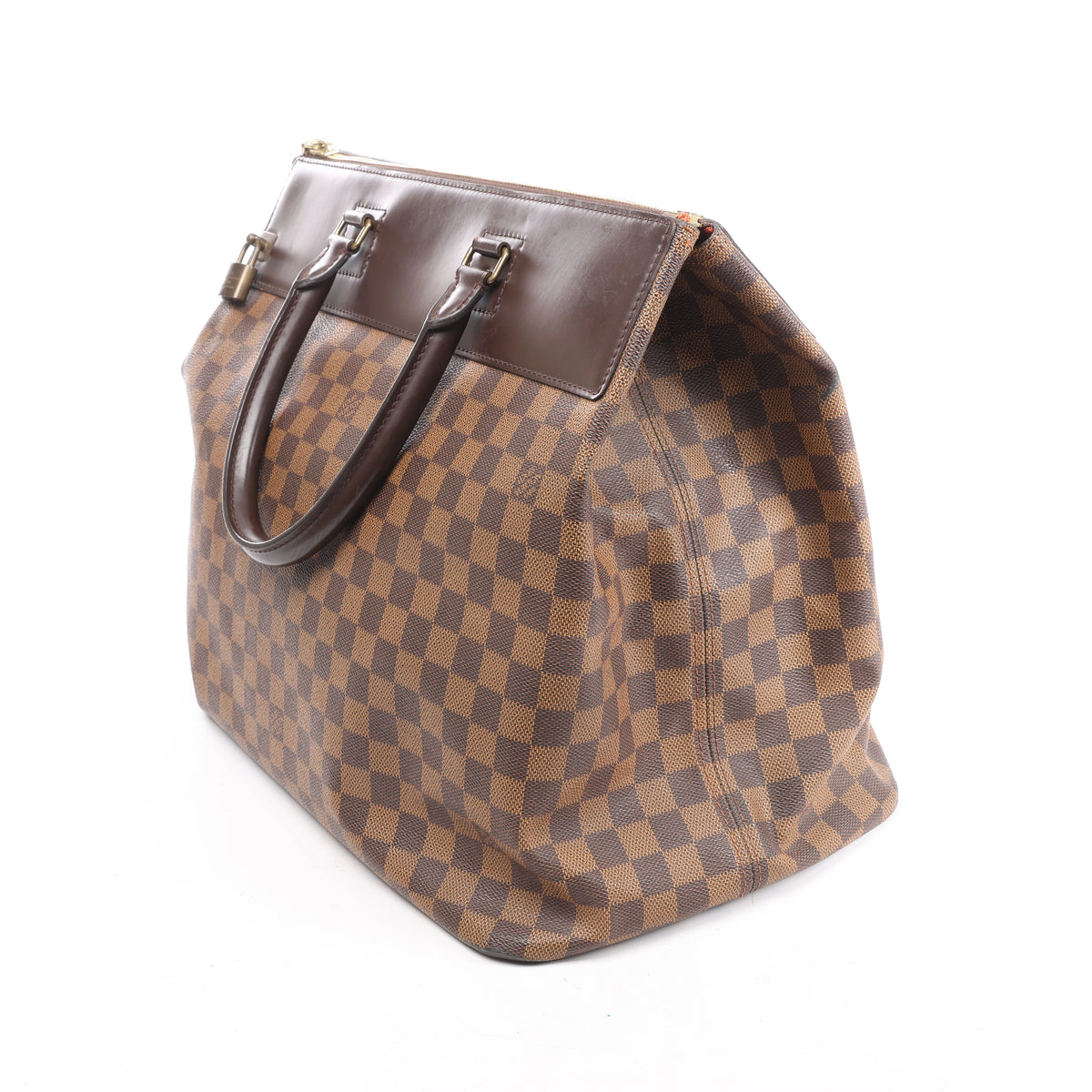 Louis Vuitton Greenwich Damier Ebene Handbag in Brown