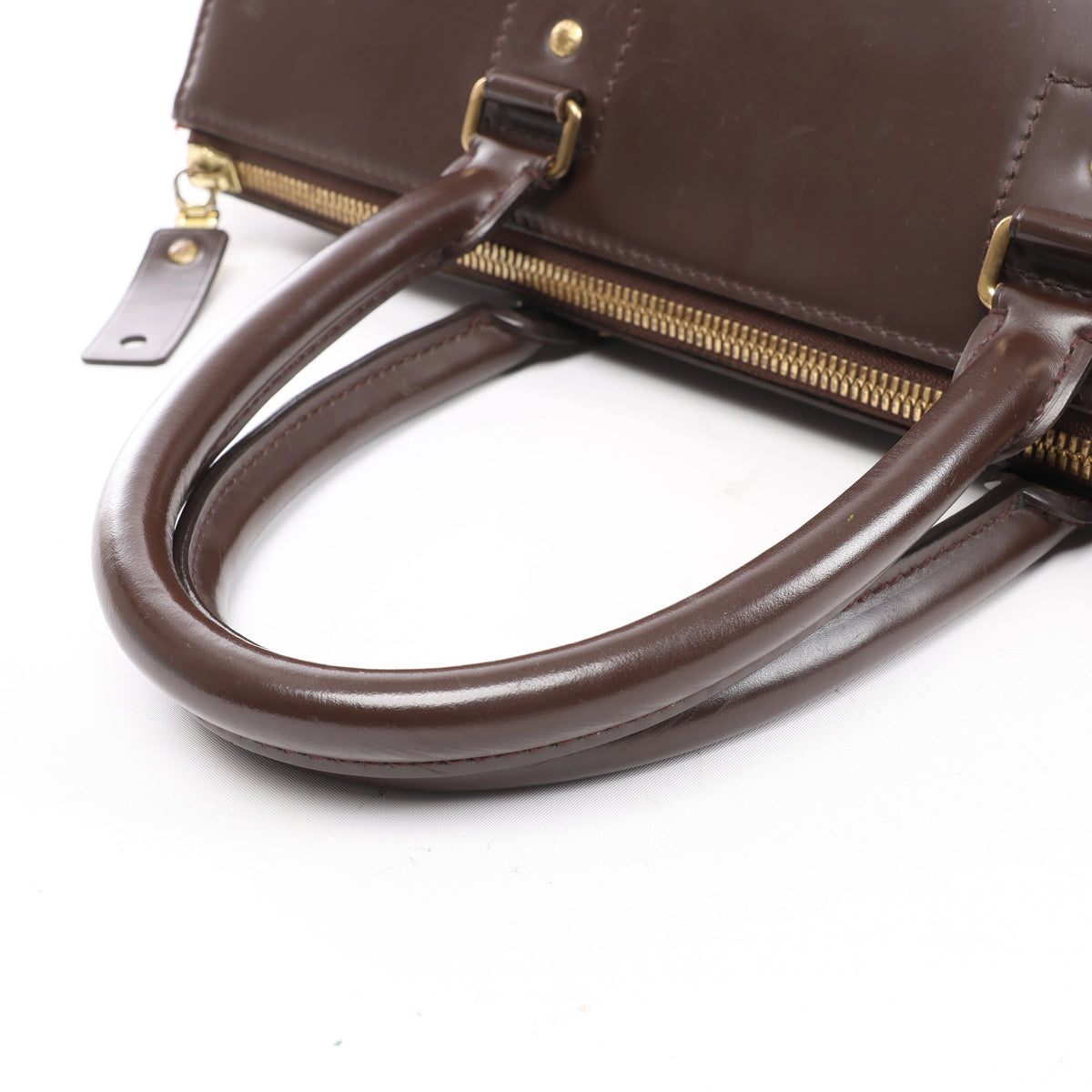 Louis Vuitton Greenwich Damier Ebene Handbag in Brown