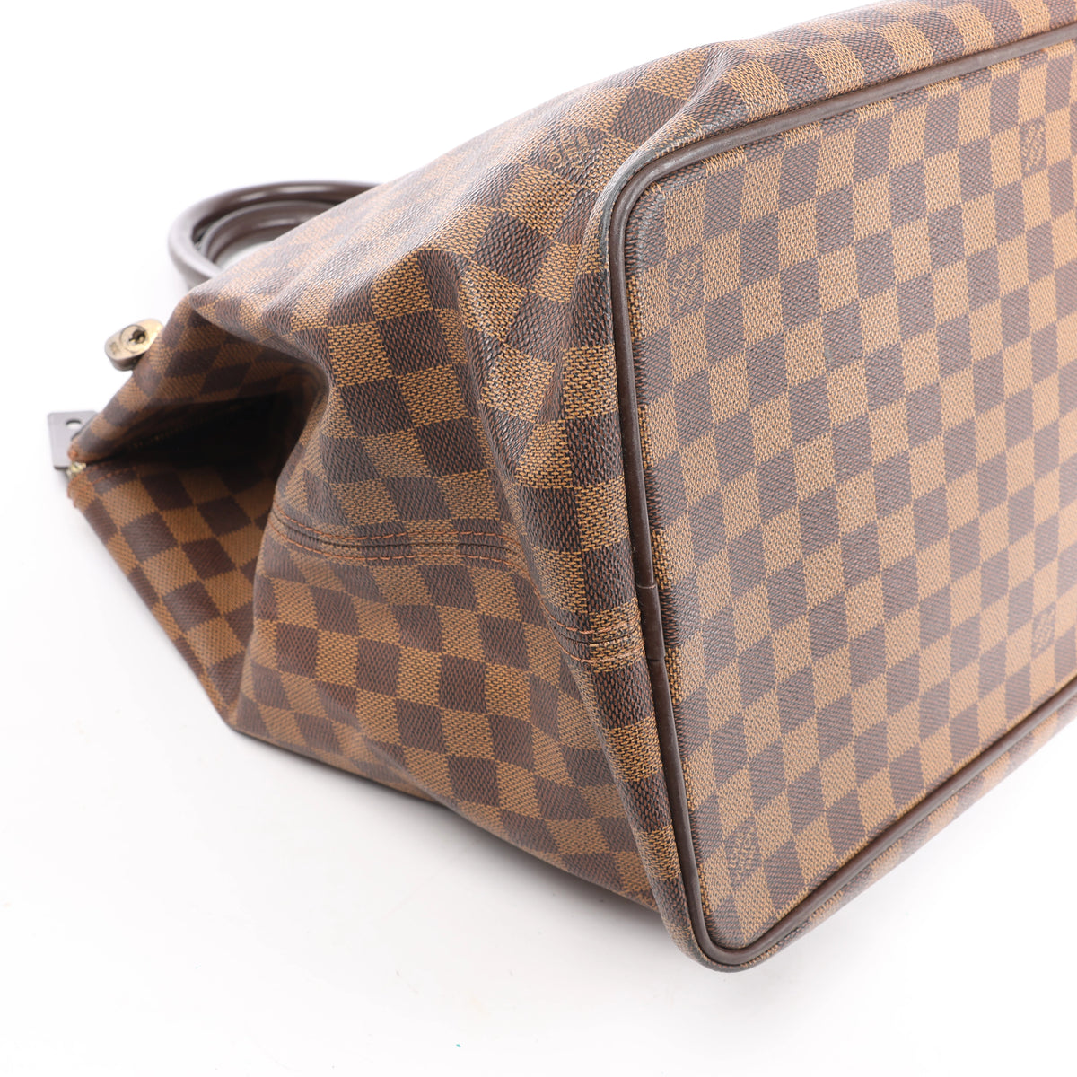 Louis Vuitton Greenwich Damier Ebene Handbag in Brown