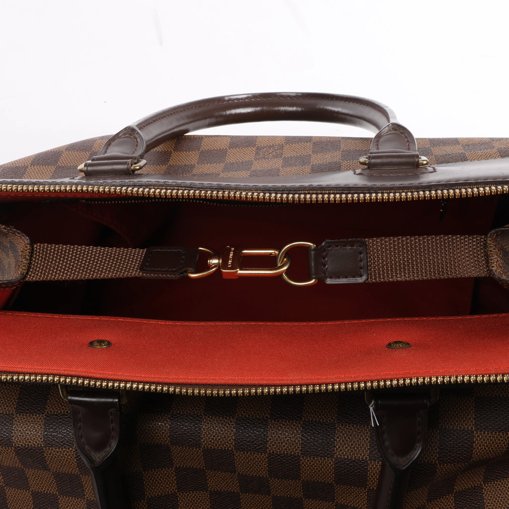 Louis Vuitton Greenwich Damier Ebene Handbag in Brown
