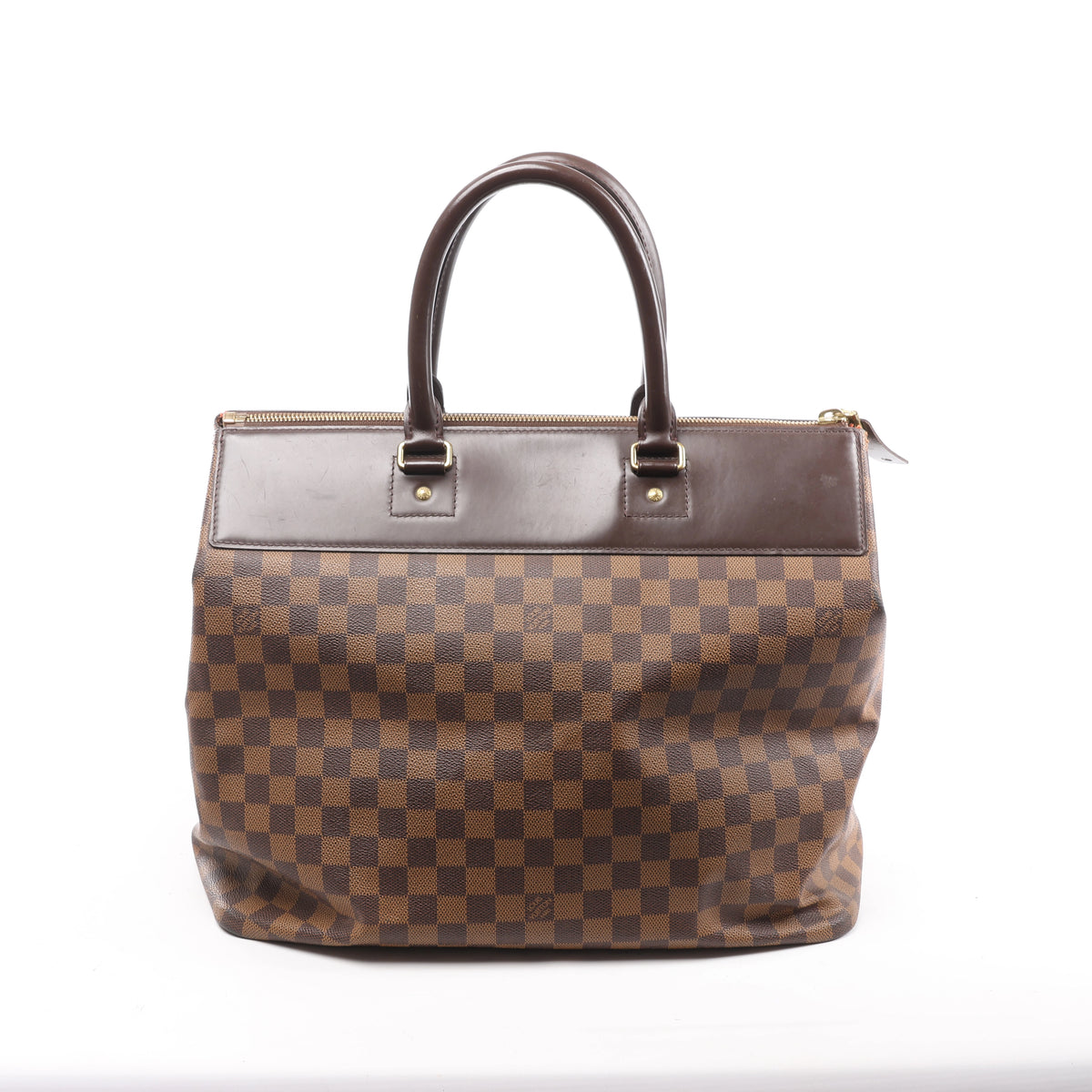 Louis Vuitton Greenwich Damier Ebene Handbag in Brown