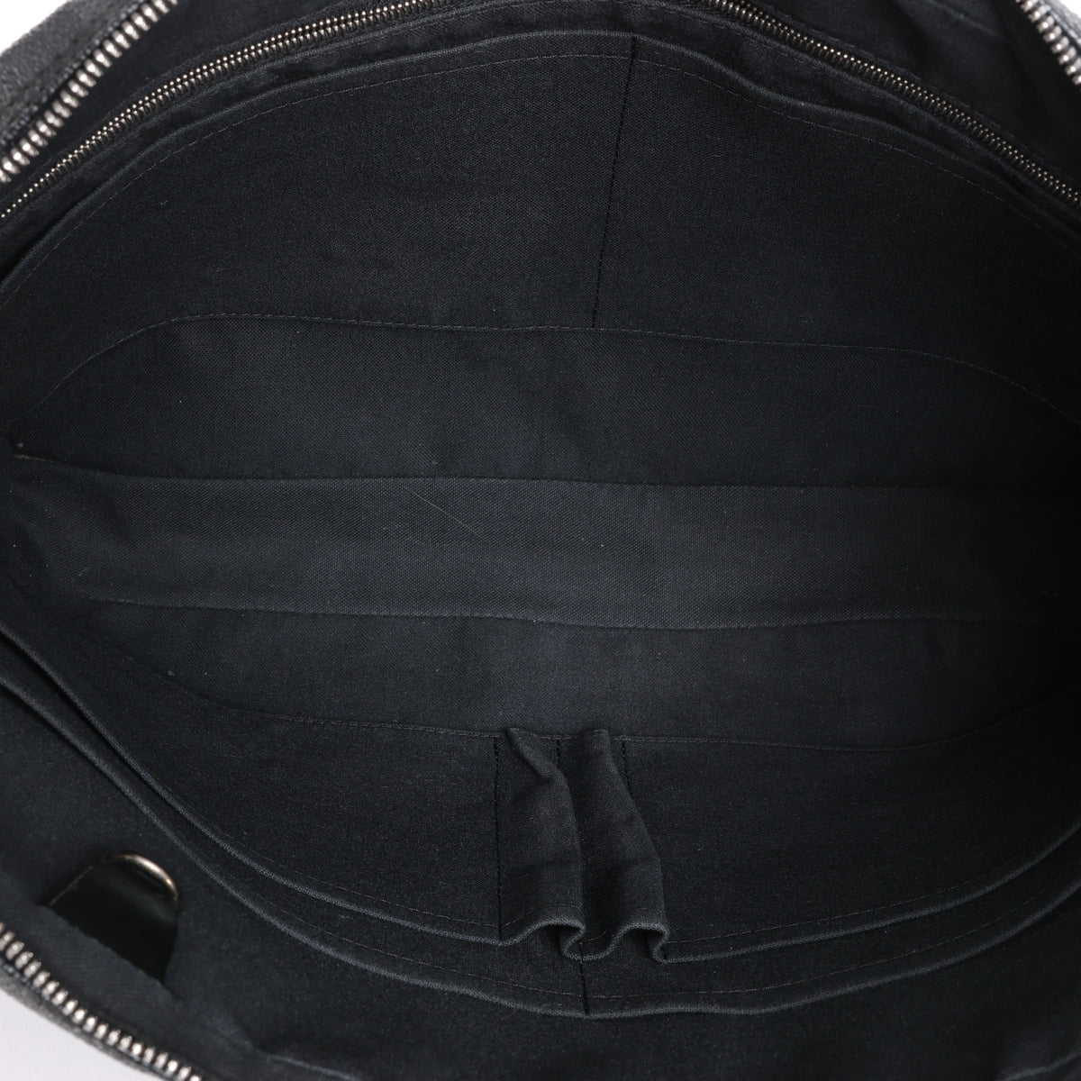 Louis Vuitton Porte-Documents Voyage Damier Graphite Handbag in Black