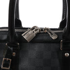 Louis Vuitton Porte-Documents Voyage Damier Graphite Handbag in Black