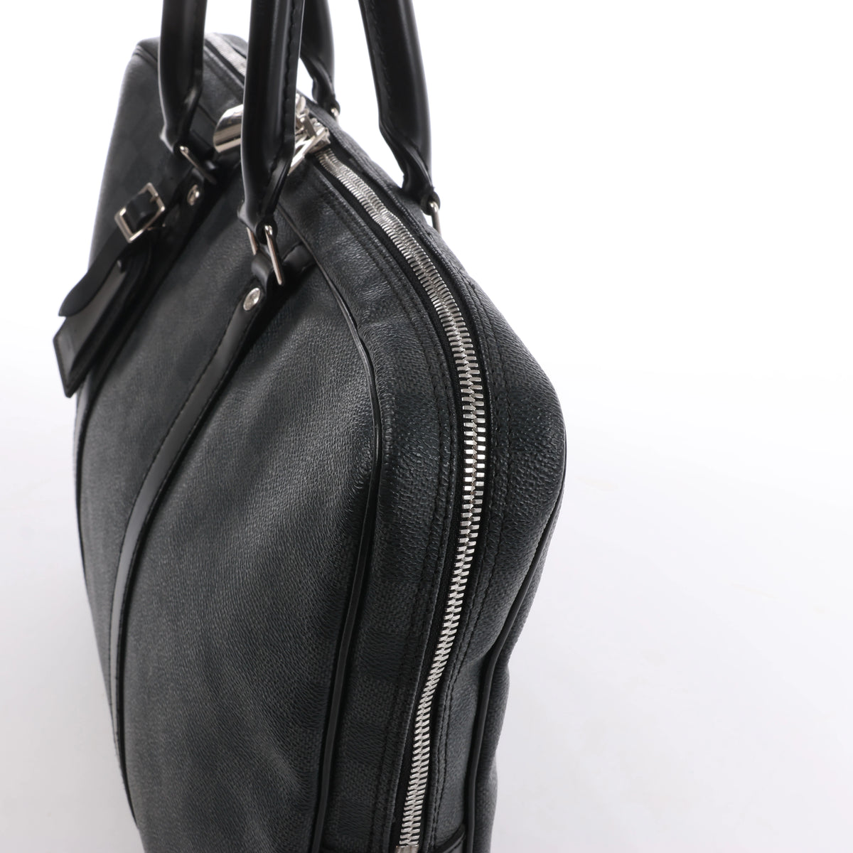 Louis Vuitton Porte-Documents Voyage Damier Graphite Handbag in Black