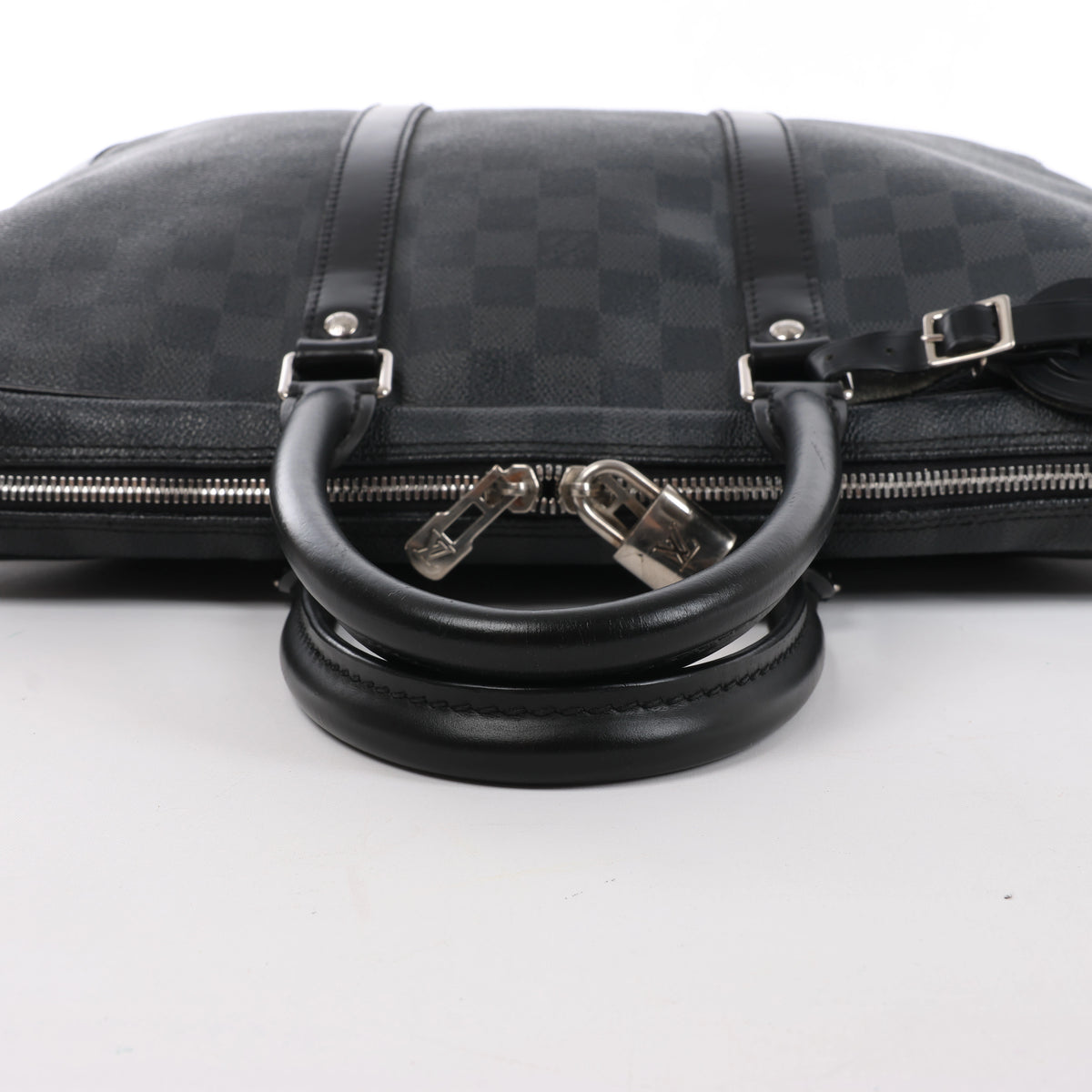 Louis Vuitton Porte-Documents Voyage Damier Graphite Handbag in Black