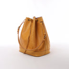 Bolso de hombro Louis Vuitton Noe de piel Epi en amarillo