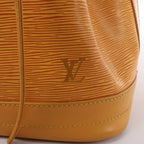 Bolso de hombro Louis Vuitton Noe de piel Epi en amarillo