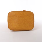 Bolso de hombro Louis Vuitton Noe de piel Epi en amarillo