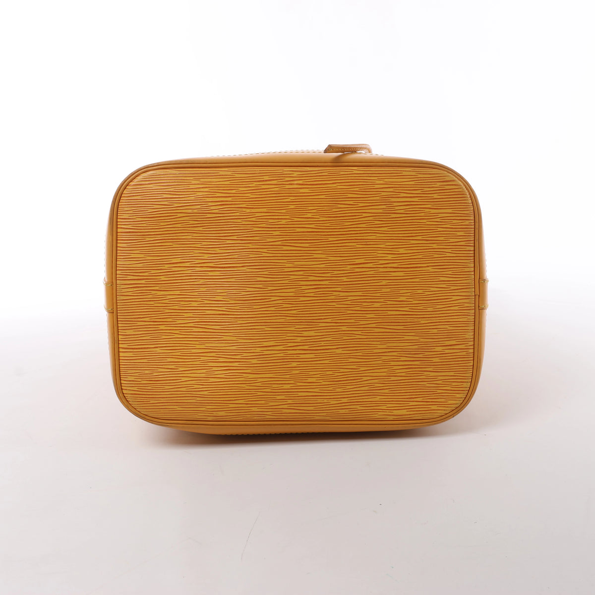 Bolso de hombro Louis Vuitton Noe de piel Epi en amarillo