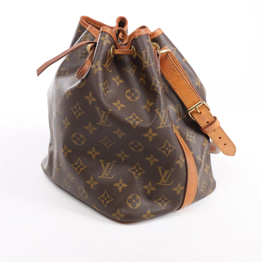 Bolso de hombro Louis Vuitton Neonoe Monogram LOVE LOCK en marrón M44369