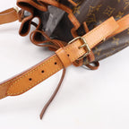 Bolso de hombro Louis Vuitton Neonoe Monogram LOVE LOCK en marrón M44369