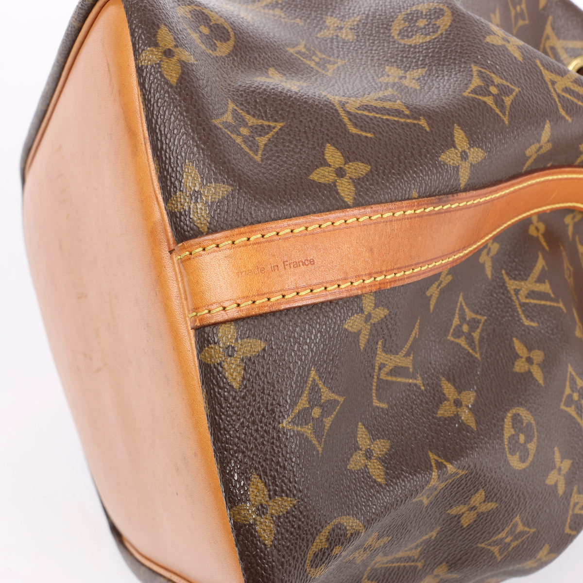 Bolso de hombro Louis Vuitton Neonoe Monogram LOVE LOCK en marrón M44369