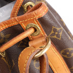 Bolso de hombro Louis Vuitton Neonoe Monogram LOVE LOCK en marrón M44369