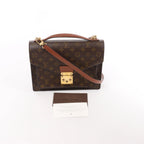 Louis Vuitton Monceau Monogram 2Way Handbag in Brown