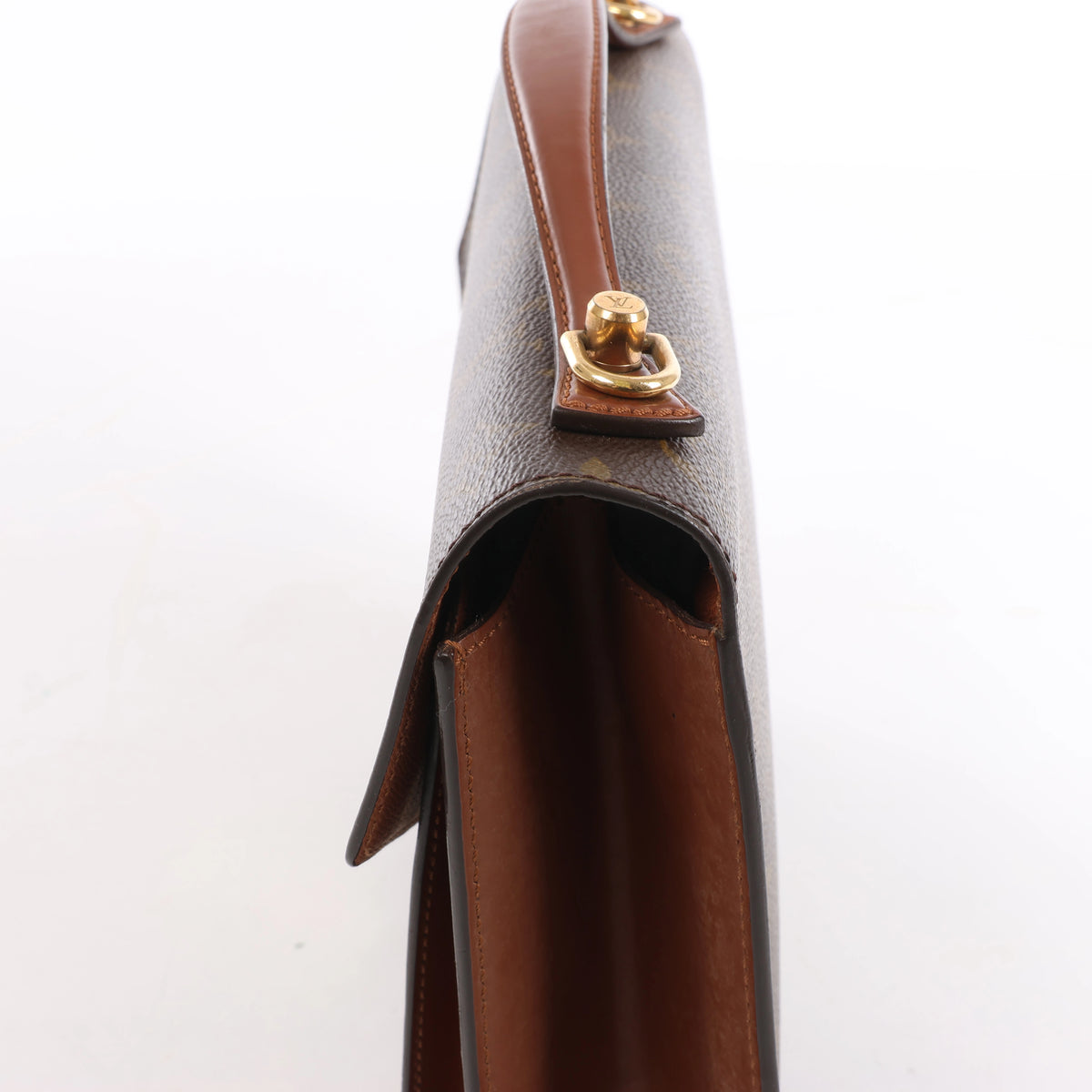 Louis Vuitton Monceau Monogram 2Way Handbag in Brown