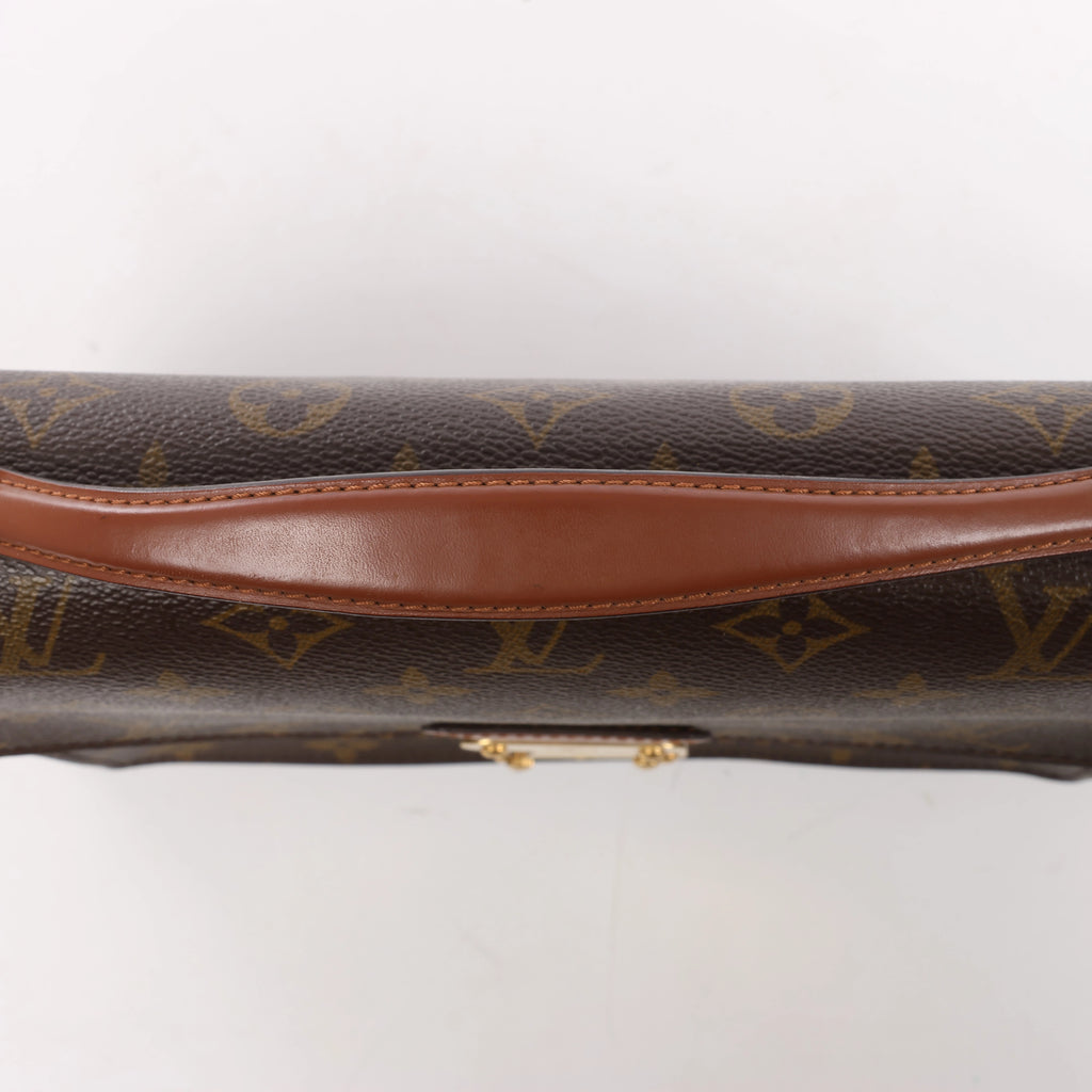 Louis Vuitton Monceau Monogram 2Way Handbag in Brown