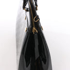 Bolso de mano Louis Vuitton Alma PM Epi de piel marrón