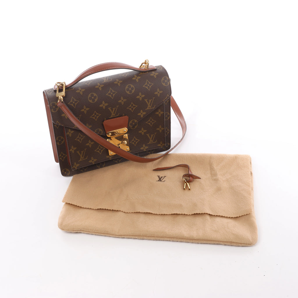 Louis Vuitton Blair MM Vernis 2Way Bolso de mano en Amarante M91619