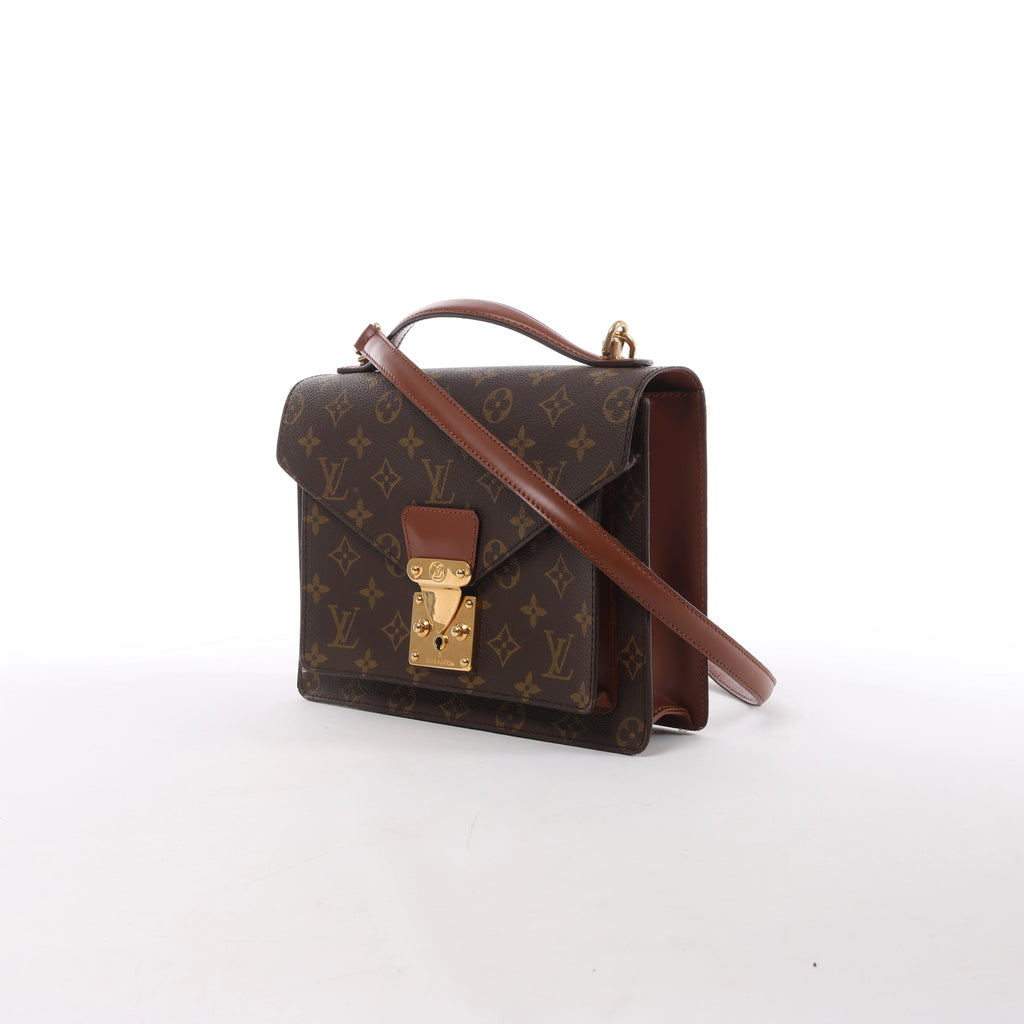 Louis Vuitton Blair MM Vernis 2Way Bolso de mano en Amarante M91619