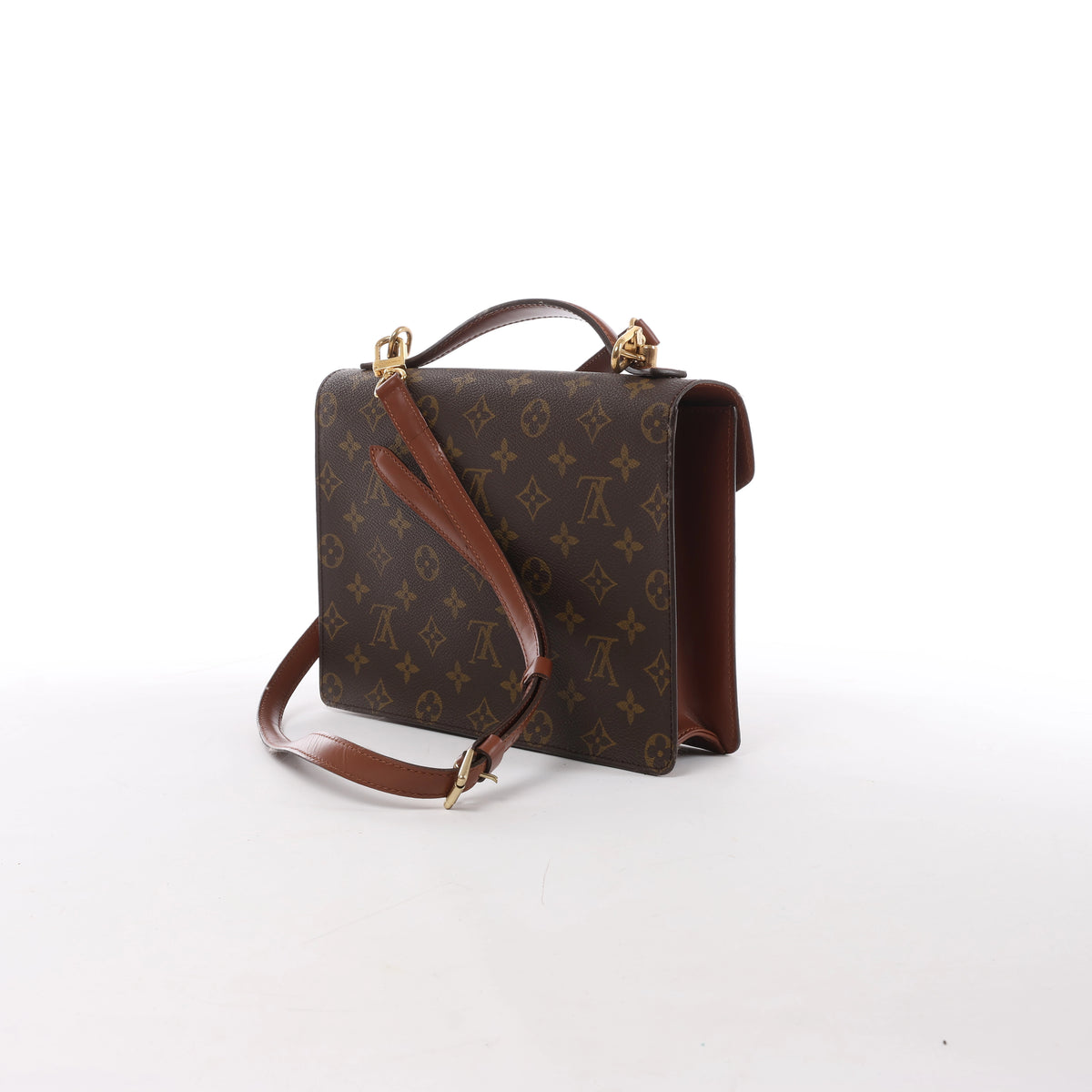Louis Vuitton Blair MM Vernis 2Way Bolso de mano en Amarante M91619