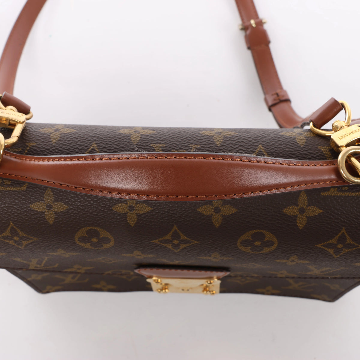 Louis Vuitton Blair MM Vernis 2Way Bolso de mano en Amarante M91619