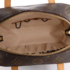 Louis Vuitton Spontini Monogram Canvas 2Way Handbag in Brown